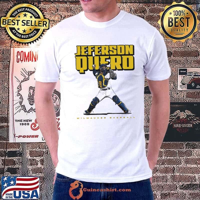 Jeferson Quero Player Milwaukee Baseball shirt