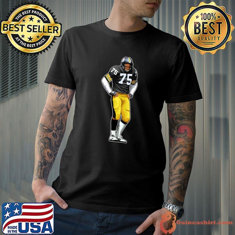 Joe Greene Mean #75 Stand Out American former football defensive tackle T-Shirt Unisex