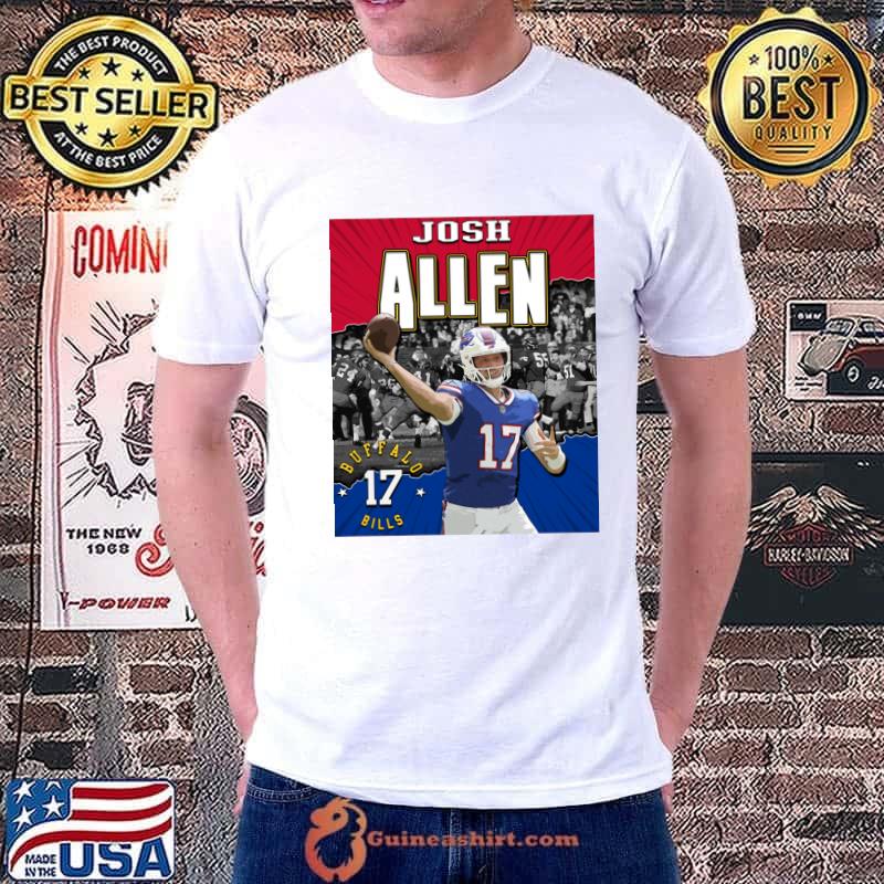 Josh Allen American football quarterback for Buffalo Bills T-Shirt