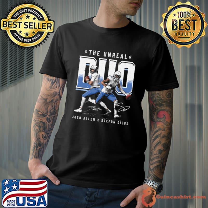 Josh Allen & Stefon Diggs Buffalo Duo American football quarterback T-Shirt Unisex