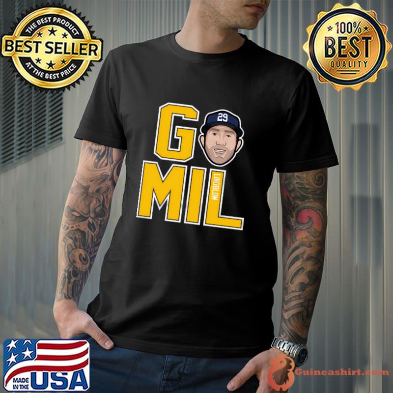 Josh Lindblom Go Mil American former professional baseball pitcher T-Shirt
