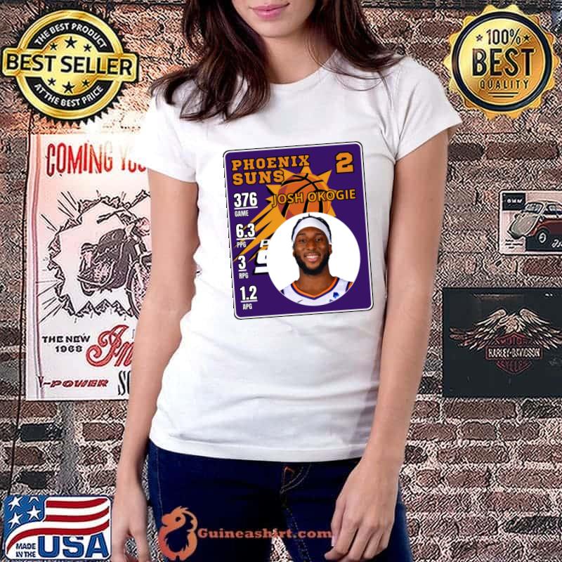 Josh Okogie Nigerian-American professional basketball player Phoenix Suns T-Shirt Ladiestee