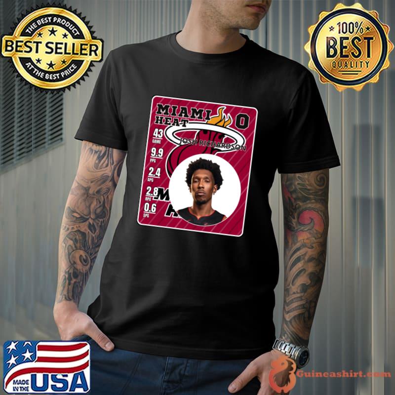 JOSH RICHARDSON American professional basketball player Miami Heat T-Shirt