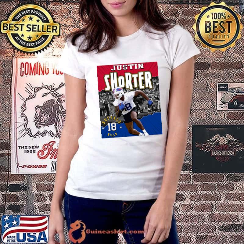 Justin Shorter American football wide receiver for the Buffalo Bills T-Shirt