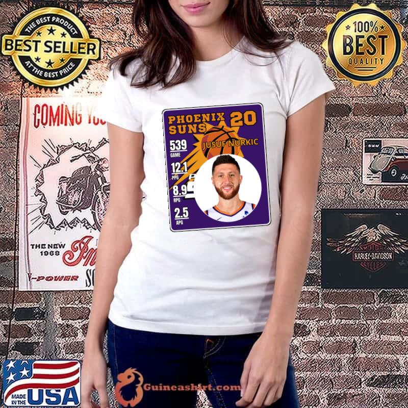 Jusuf Nurkic Bosnian professional basketball player Phoenix Suns T-Shirt Ladiestee