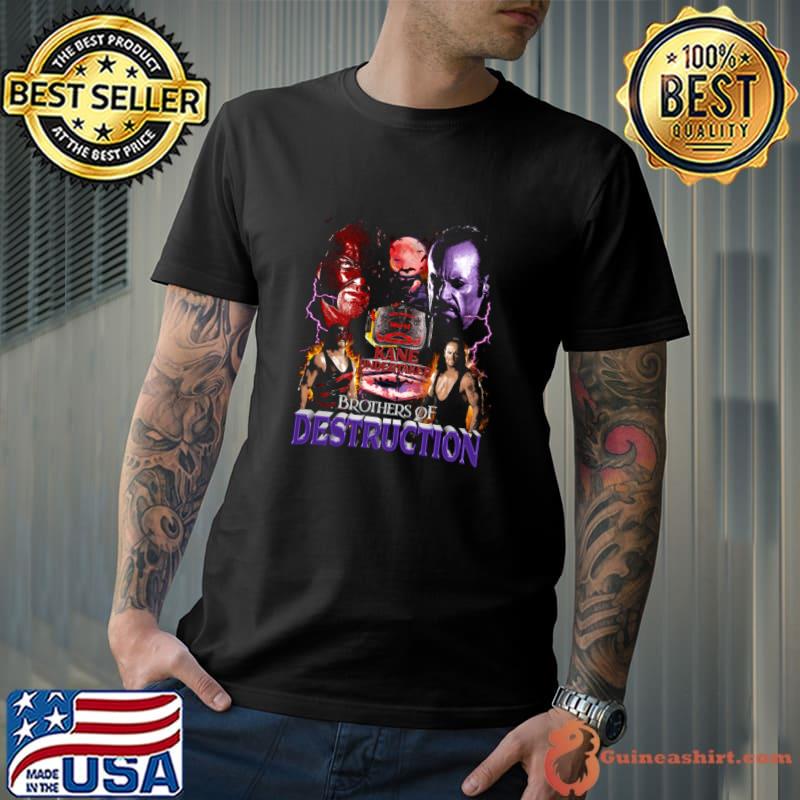 Kane & Undertaker Brothers Of Destruction American professional wrestler T-Shirt