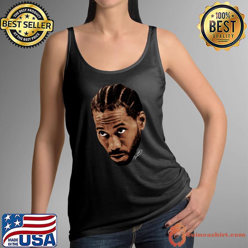 Kawhi Leonard Big Face American professional basketball player T-Shirt