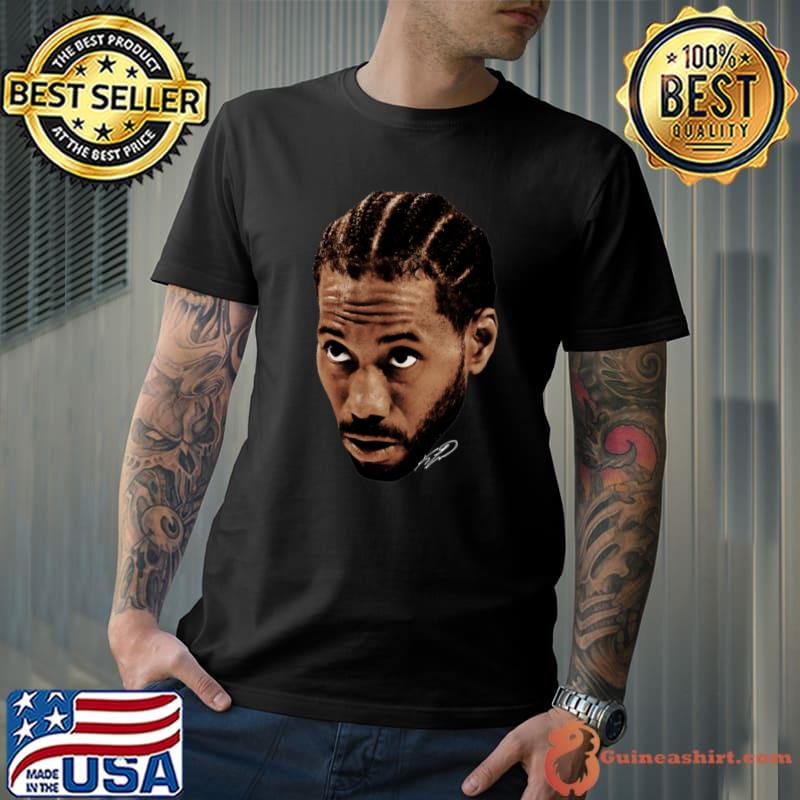 Kawhi Leonard Big Face American professional basketball player T-Shirt Unisex
