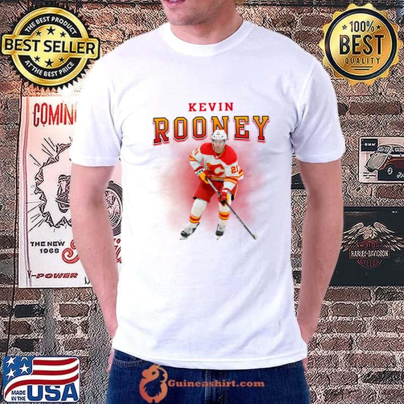 Kevin Rooney American professional ice hockey center for the Calgary Flames T-Shirt