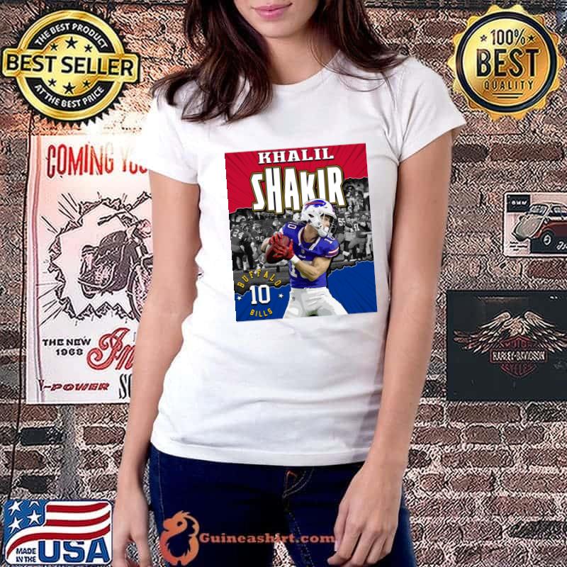 Khalil Shakir American football wide receiver for the Buffalo Bills T-Shirt