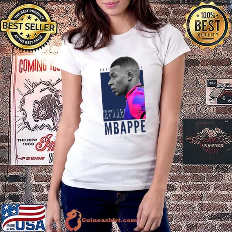 Kylian Mbappe French professional footballer Ligue 1 club Paris Saint-Germain T-Shirt