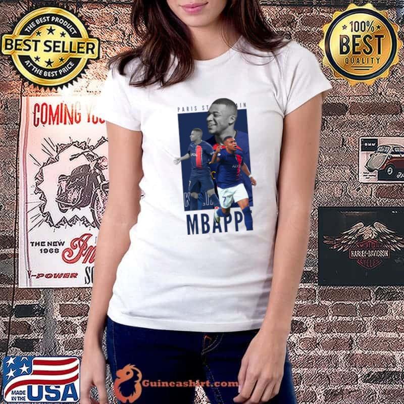 Kylian Mbappe French professional footballer who plays Ligue 1 club Paris Saint-Germain T-Shirt