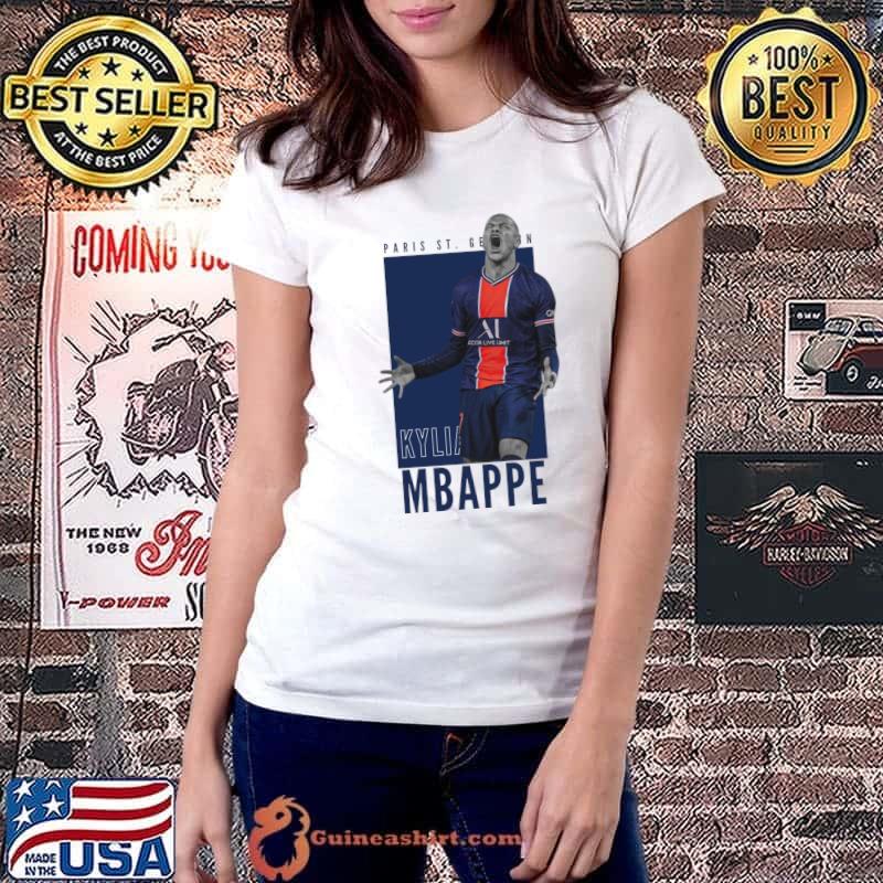 Kylian Mbappe who plays as a forward for Ligue 1 club T-Shirt