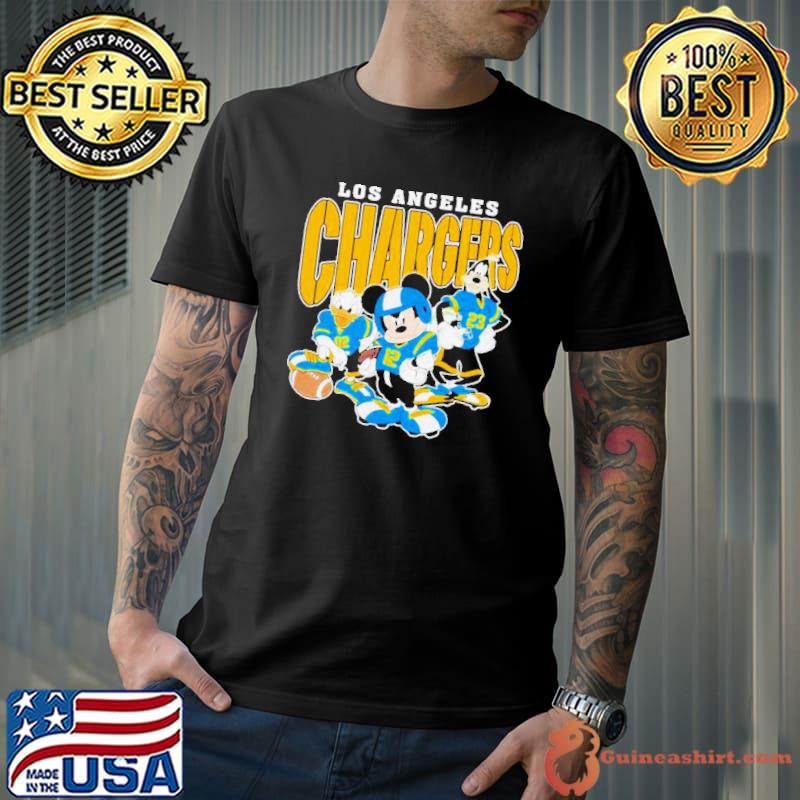 Los Angeles Chargers Mickey Donald Duck And Goofy Football Team 2024 shirt