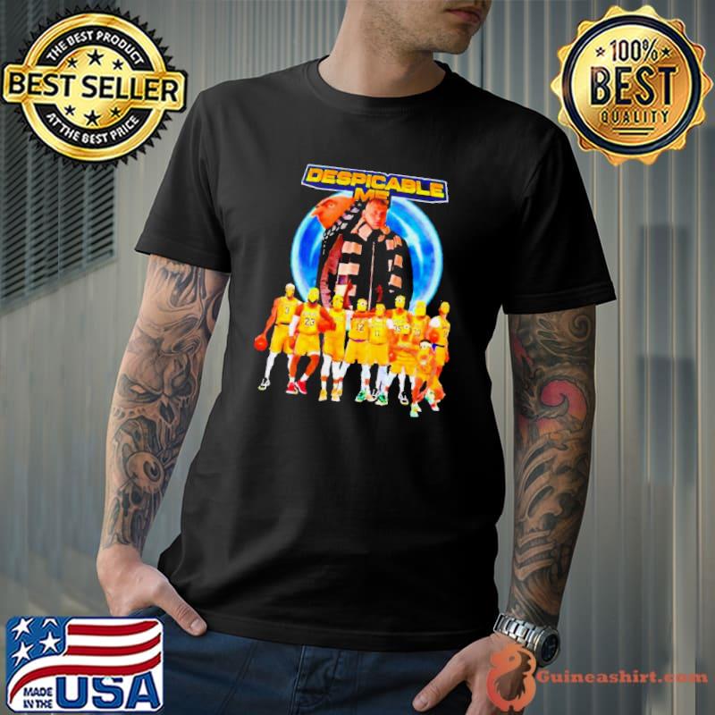 Los Angeles Lakers Despicable me fan shirt