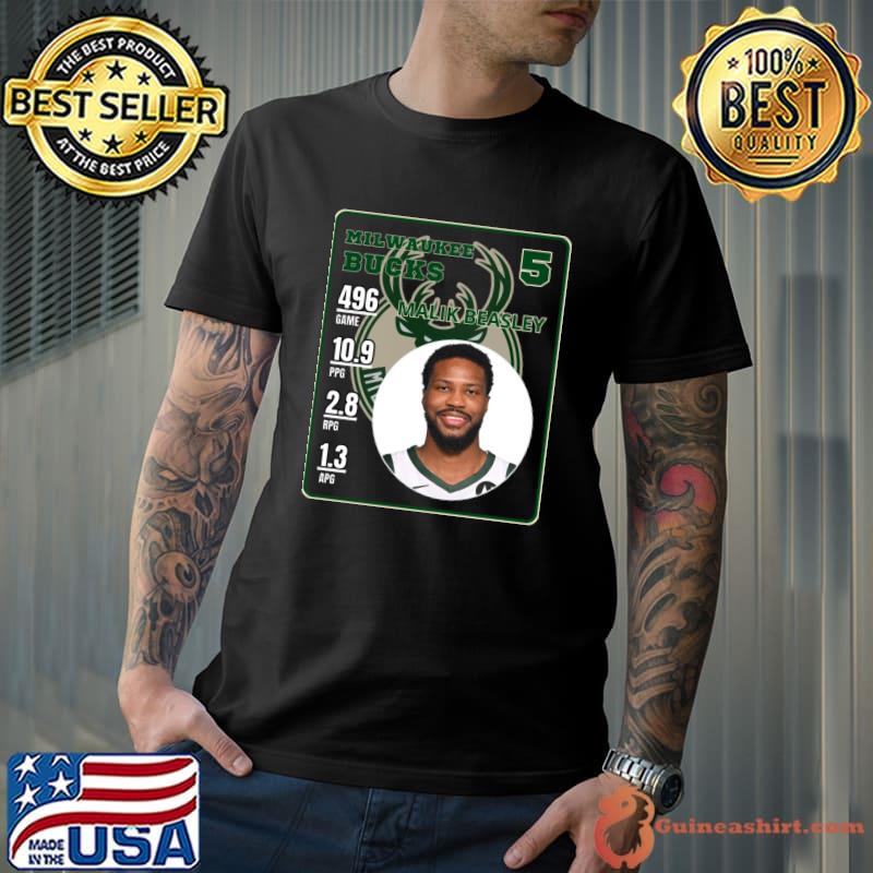 Malik Beasley American professional basketball player for Milwaukee Bucks T-Shirt Unisex