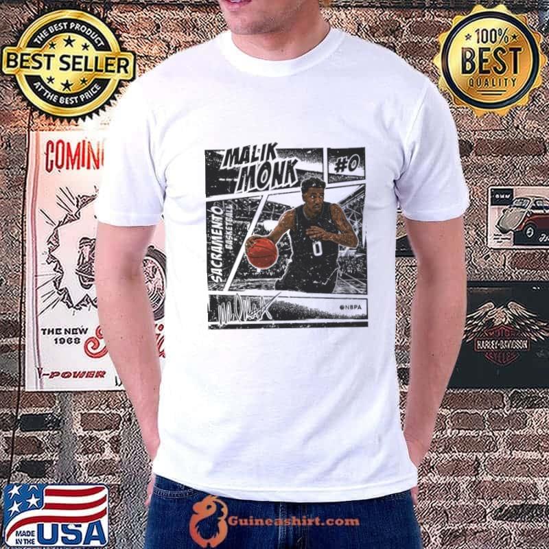 Malik Monk American professional basketball player Sacramento Kings Comic T-Shirt Unisex