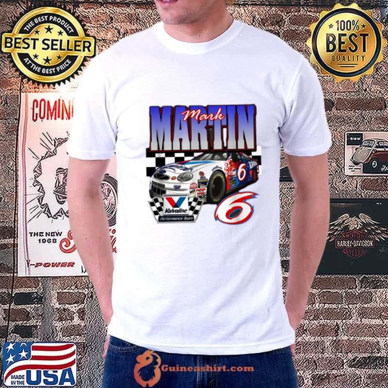 Mark Martin Retro American retired stock car racing driver T-Shirt