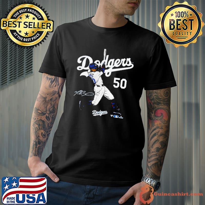 Mookie Betts Royal Los Angeles Dodgers Player Swing s Unisex