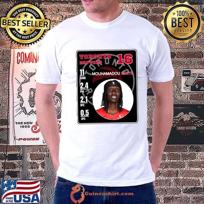 Mouhamadou Gueye American professional basketball player for the Toronto Raptors T-Shirt