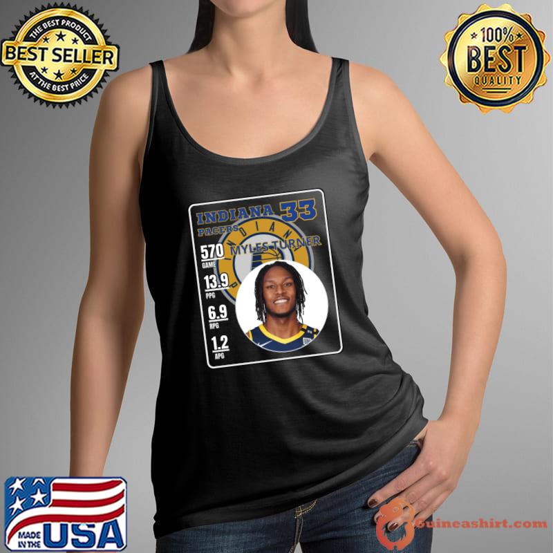 Myles Turner American professional basketball player for Indiana Pacers T-Shirt