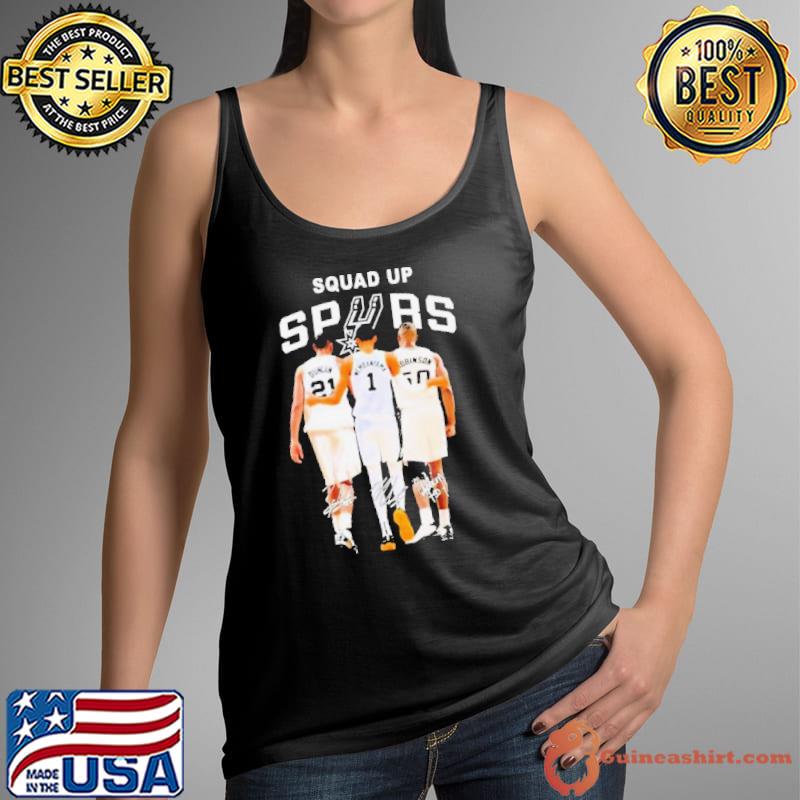 NBA San Antonio Spurs Tim Duncan Victor Wembanyama And David Robinson Signatures shirt