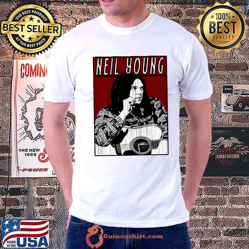Neil Young Canadian and American singer and songwriter T-Shirt