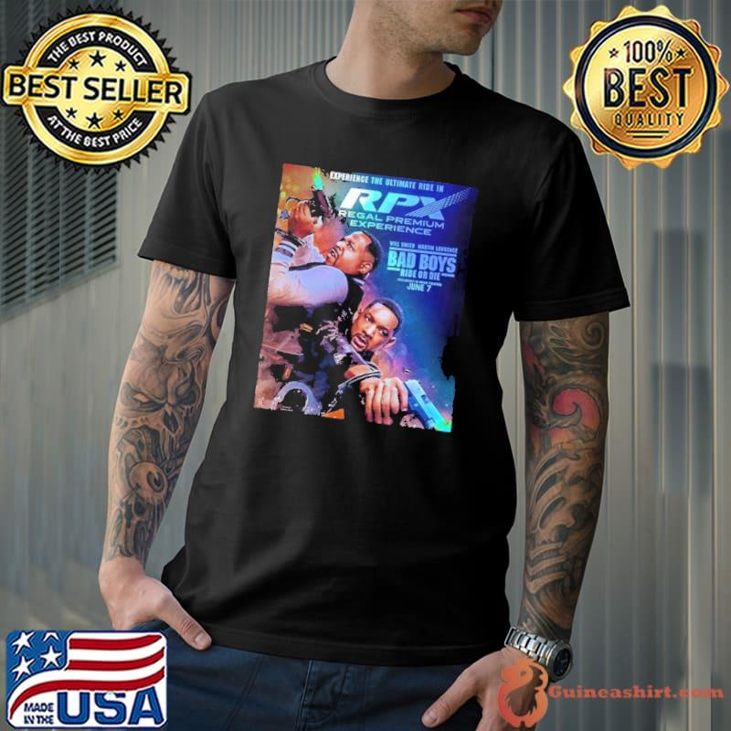 New regal premium experience posters for bad boys ride or die releasing in theaters on june 7 shirt