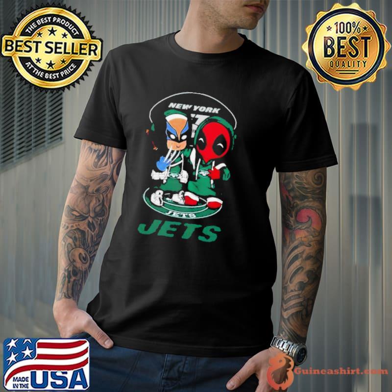 New York Jets Marvel Wolverine Deadpool True Friends s Unisex