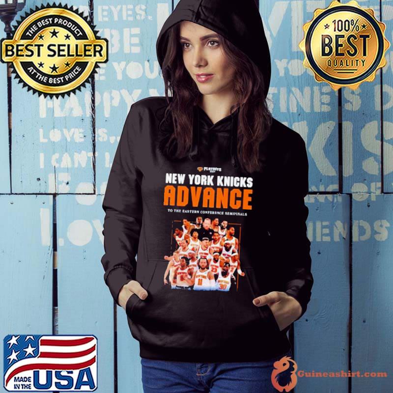 New York Knicks 2024 Advance To The Eastern Conference Semifinals Shirt Hoodie
