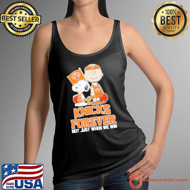 New York Knicks Forever Snoopy Forever Shirt Tank Top