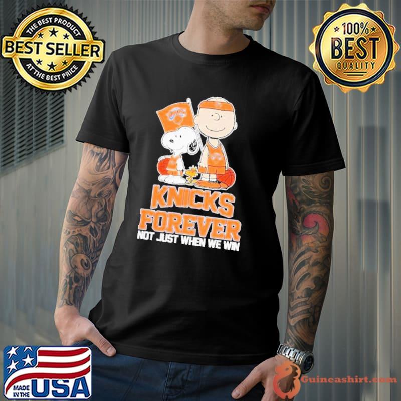 New York Knicks Forever Snoopy Forever Shirt