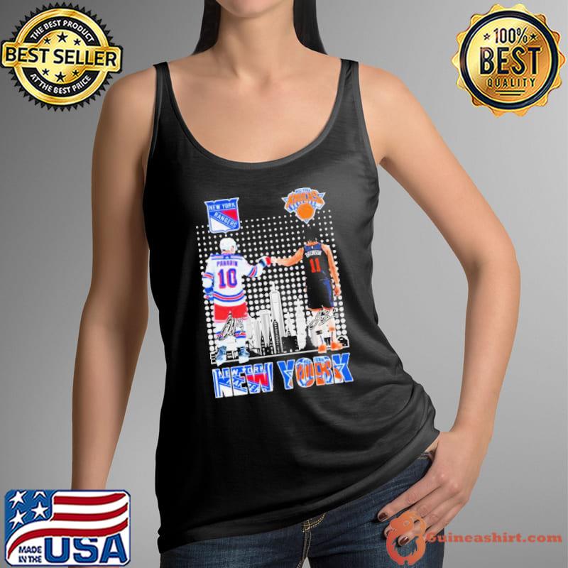 New York Sports Teams Jalen Brunson And Artemi Panarin Signatures Shirt