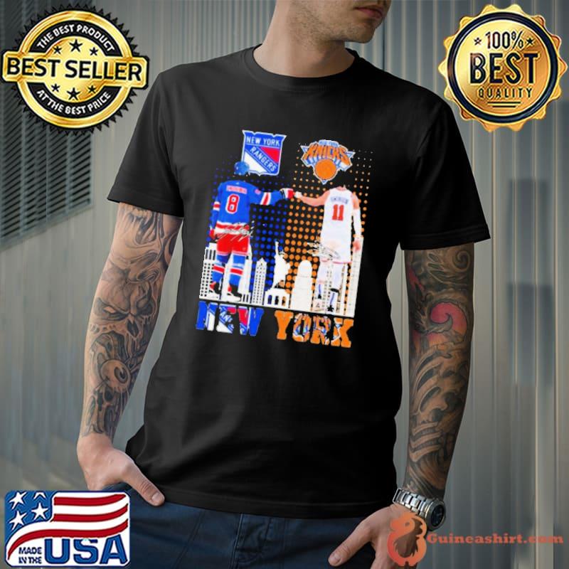 New York Sports Teams Jalen Brunson And Jacob Trouba Signatures Shirt Unisex