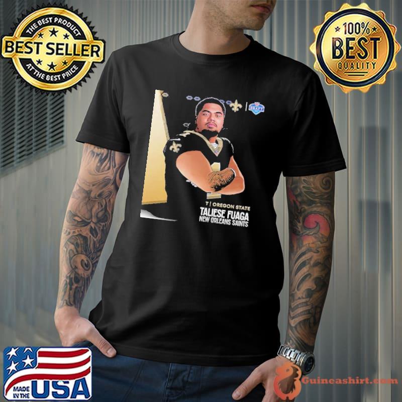 NFL Draft 2024 Oregon State Taliese Fuaga New Orleans Saints shirt