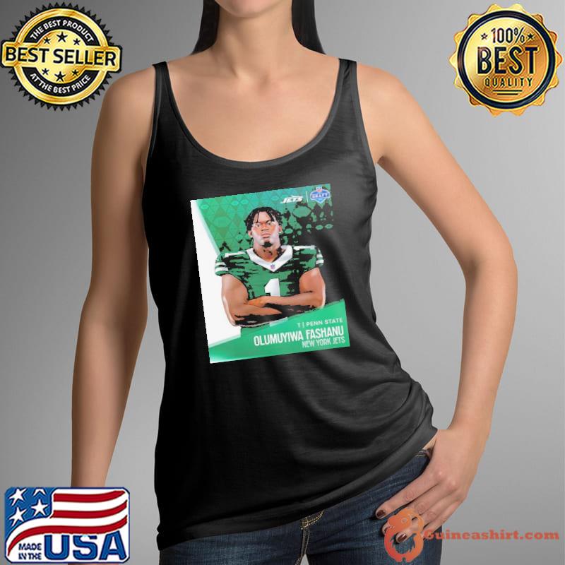 NFL Draft 2024 T Penn State Olumuyiwa Fahanu Blocking For The New York Jets s Tank Top