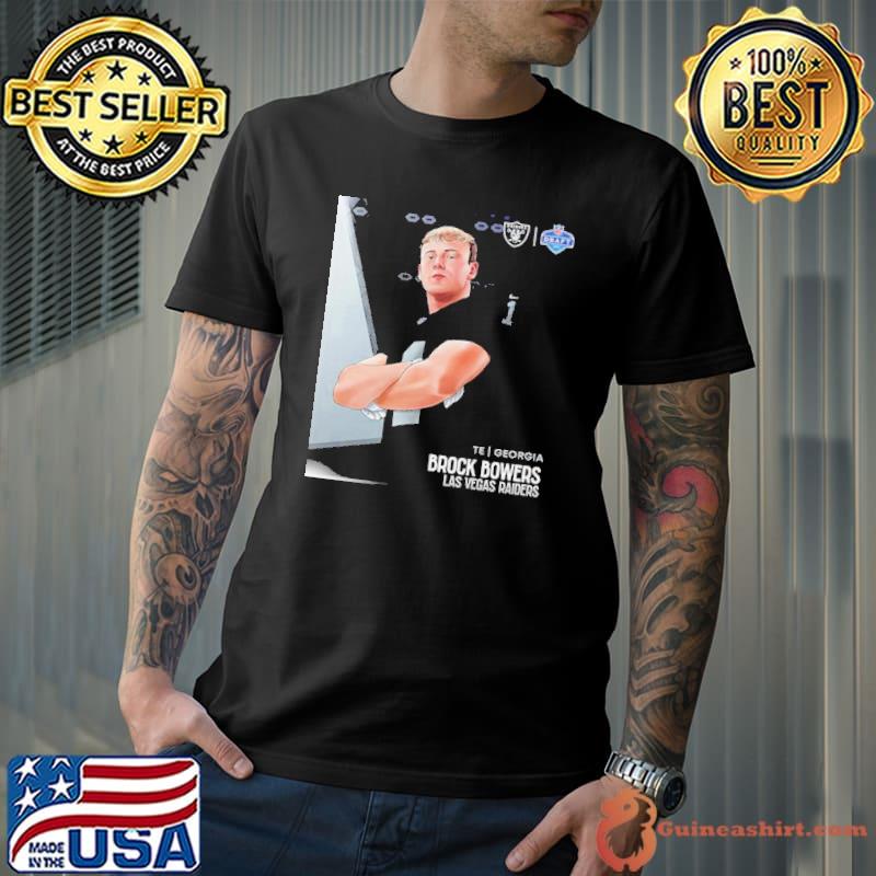 NFL Draft 2024 Te Georgia Brock Bowers Las Vegas Raiders shirt