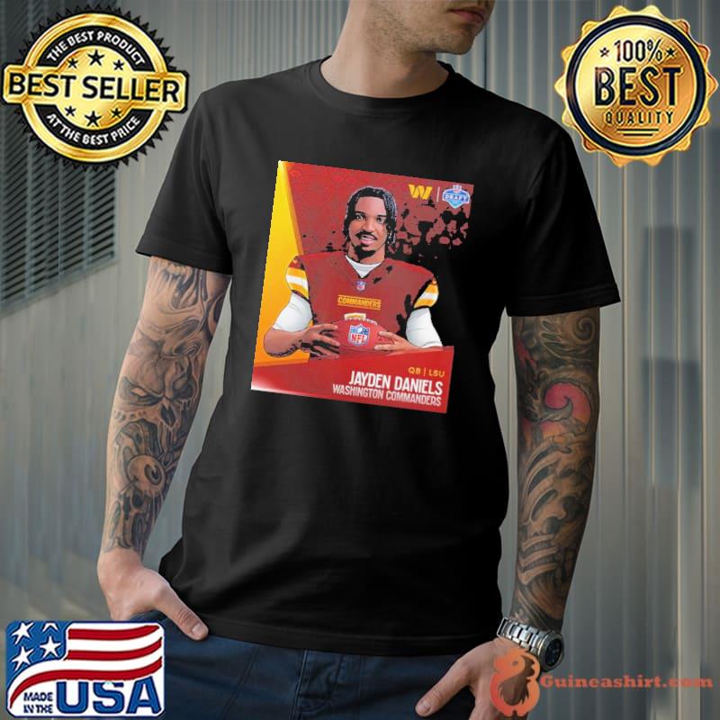 NFL Draft 2024 The new QB in the DMV Jayden Daniels Washington Commanders shirt