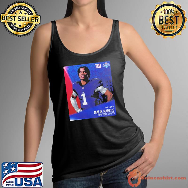 NFL Draft 2024 WR LSU Malik Nabers New York Giants s Tank Top