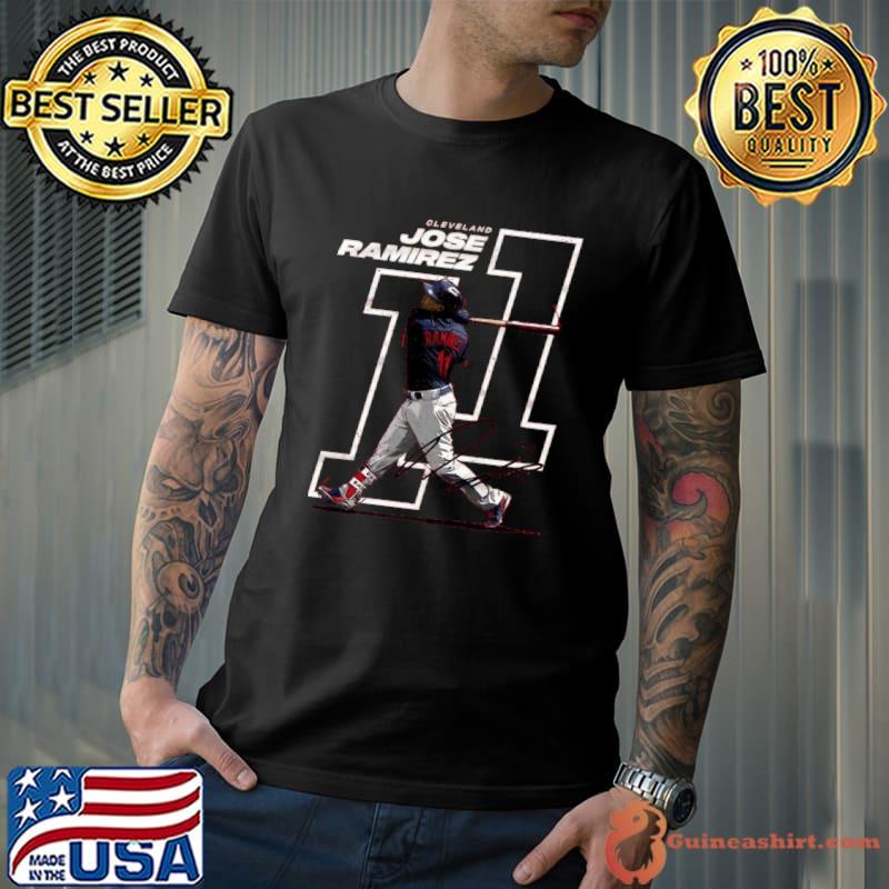 Nice dominican professional baseball third baseman jose ramirez T-Shirt