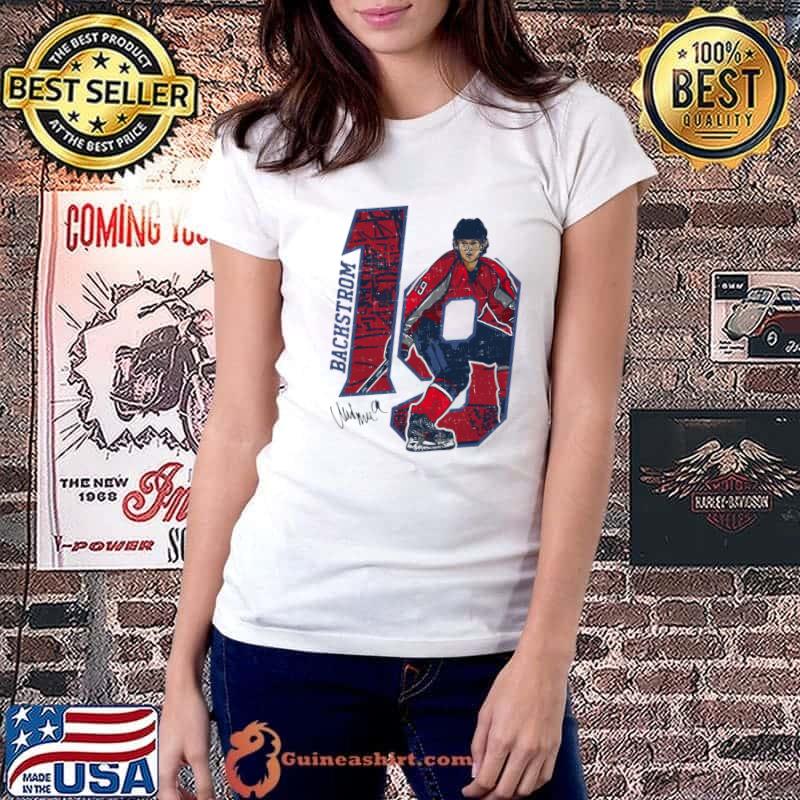 Nicklas Backstrom Washington Offset Swedish professional ice hockey centre T-Shirt
