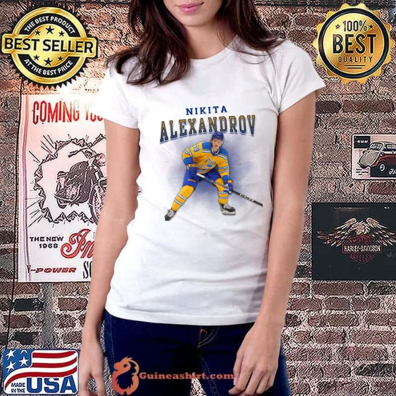 Nikita Alexandrov German-born Russian professional ice hockey forward for the St. Louis Blues T-Shirt
