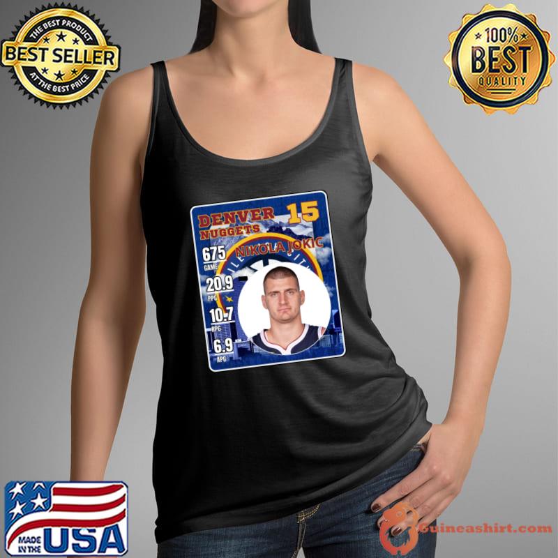 Nikola Jokic Serbian professional basketball player Nuggets T-Shirt