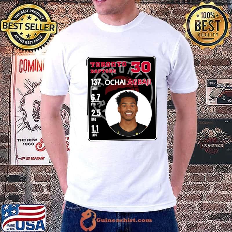 Ochai Agbaji American professional basketball player for Toronto Raptors T-Shirt
