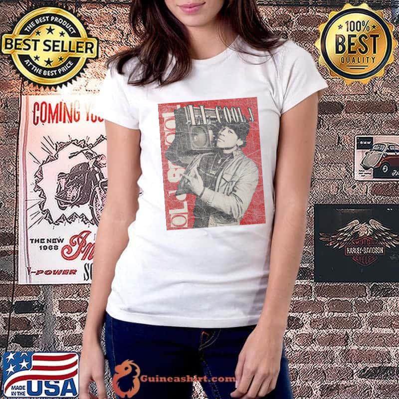 Old S'Cool J American rapper songwriter record producer and actor T-Shirt Ladiestee