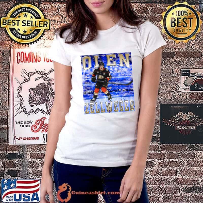 Olen Zellweger Canadian professional ice hockey defenceman for the Anaheim Ducks T-Shirt