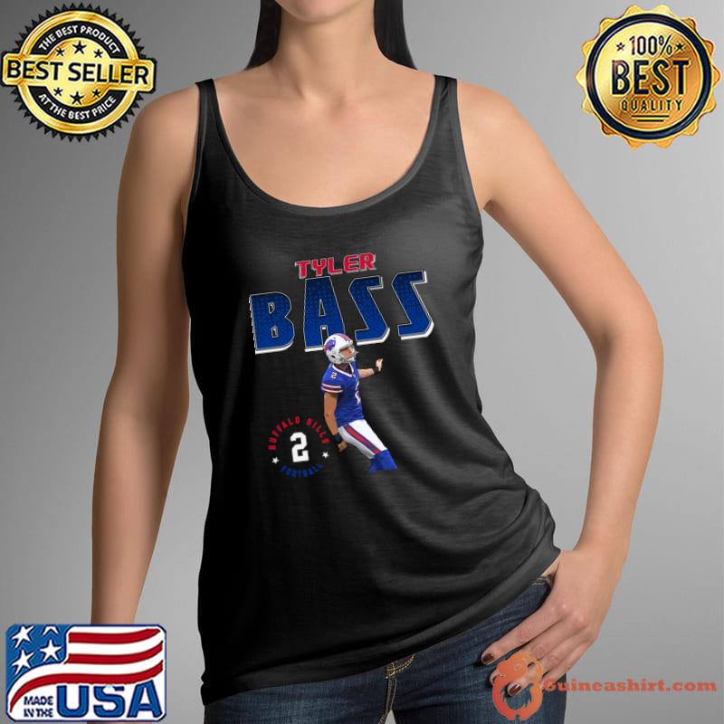 Original tyler Bass American football placekicker for the Buffalo Bills T-Shirt Tank Top