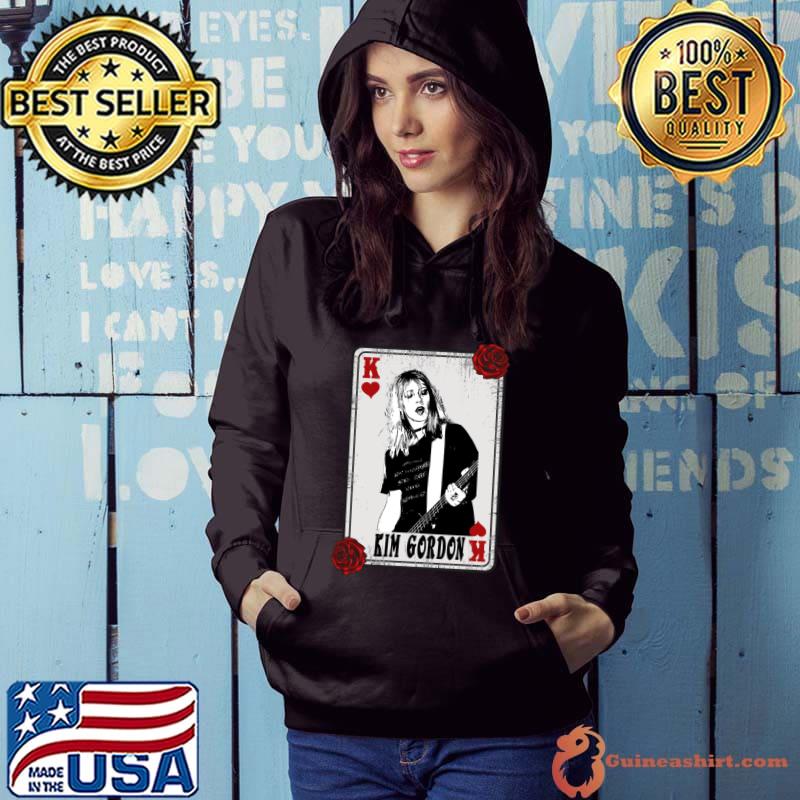 Original vintage Card Kim Gordon American musician singer and songwriter T-Shirt Hoodie