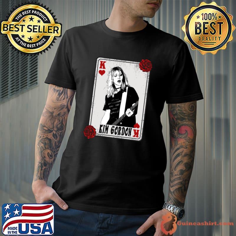 Original vintage Card Kim Gordon American musician singer and songwriter T-Shirt Unisex