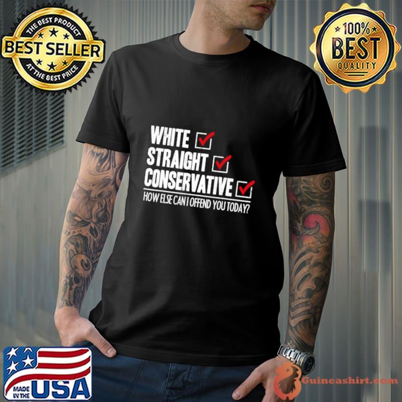 Original white Straight Republican Male Republican political T-Shirt Unisex